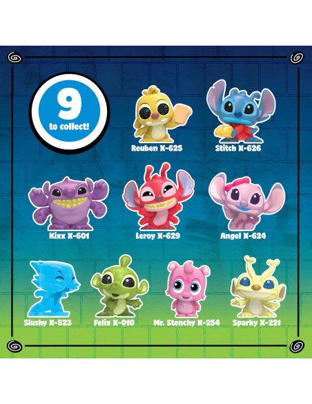 Stitch Experiments Collection Peek de Disney Doorables, de 3,8 cm