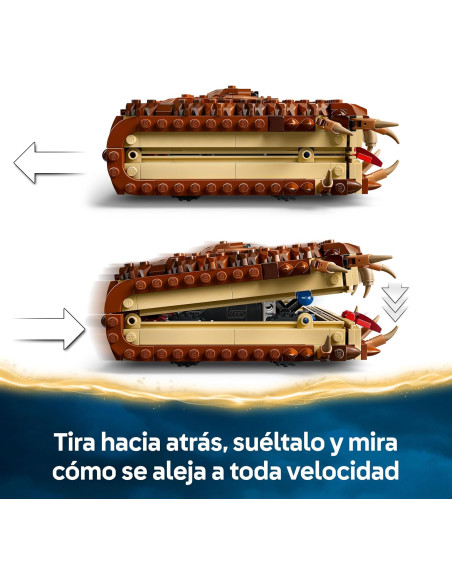 LEGO Harry Potter Monstruoso Libro de los Monstruos Mordedor con Función de Carga Manual para Abrir 