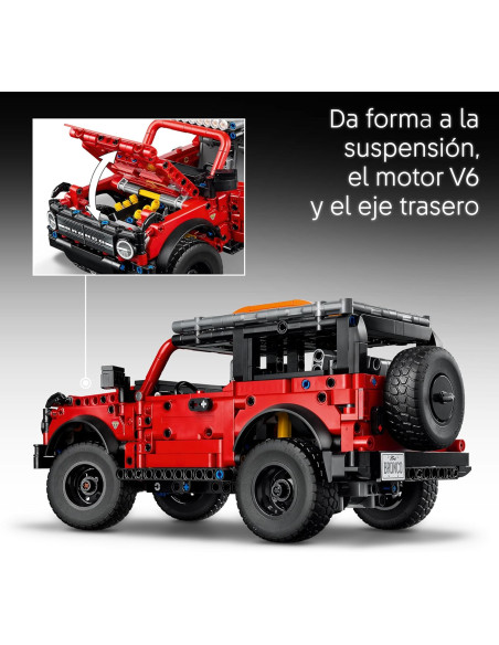 LEGO Technic Furgoneta Ford Bronco - Coche Todoterreno SUV de Juguete