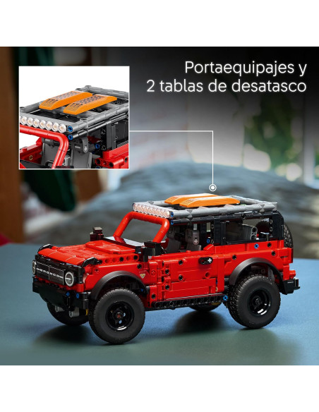 LEGO Technic Furgoneta Ford Bronco - Coche Todoterreno SUV de Juguete