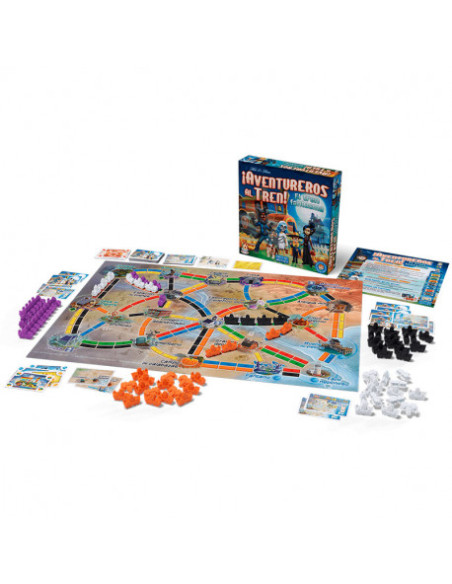 Juegos en familia ¡Aventureros al tren! El Tren Fantasma - Serie Primeros Viajes