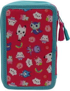 Casa de Gabby Gatos, Estuche, , Plumier 3 Pisos 2