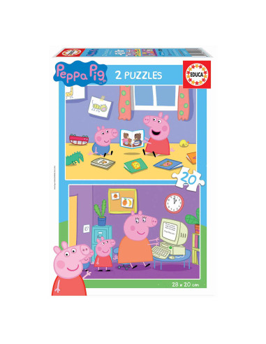 Puzzles Peppa Pig 20 piezas