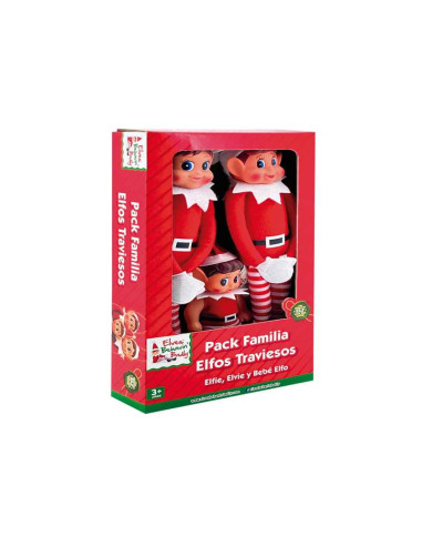 Pack Familia Elfo – Papá, Mamá y Bebé