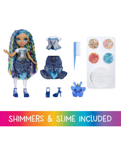 RAINBOW HIGH Rainbow Shimmers con Slime - Skyler, Azul 2