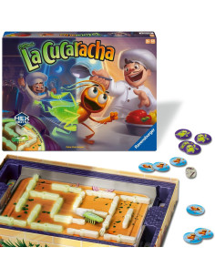 La Cucaracha Juego de Mesa Que Brilla en la Oscuridad