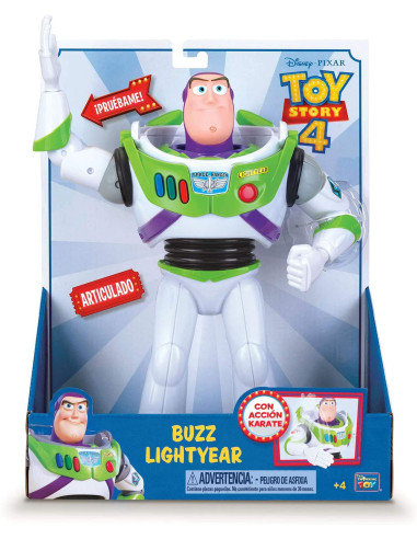 Bizak Toy Story Figura Buzz Lightyear Acción Karate 30 cm 