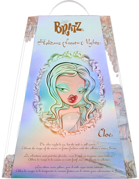 Bratz 2025 Holidayz Frosty Nightz Cloe - Muñeca coleccionista