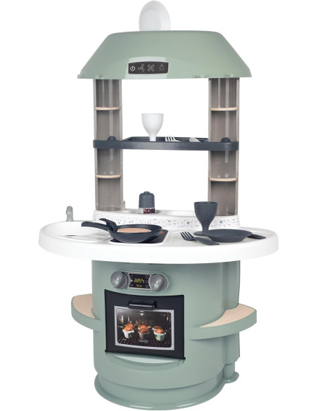 Cocina Infantil Nova con Colores y Diseño Actuales, Incluye horno, Fregadero, Zona de Cocinado