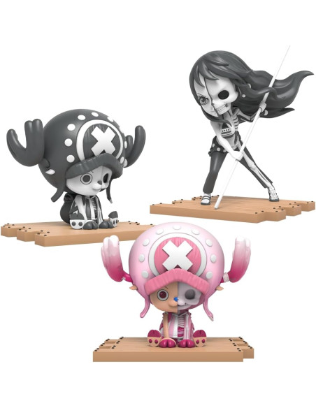 Mighty Jaxx Hidden Dissectibles diseñados por Freeny: One Piece Serie 2