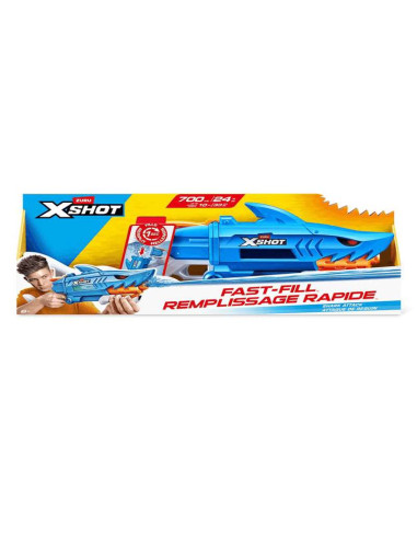 Pistola de Agua XShot Fast Fill Shark – Ataque...