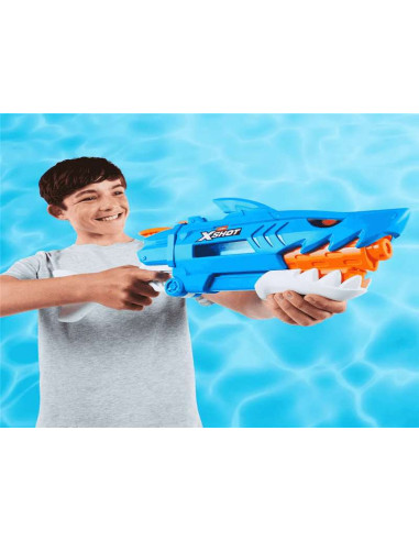 Pistola de Agua XShot Fast Fill Shark – Ataque...