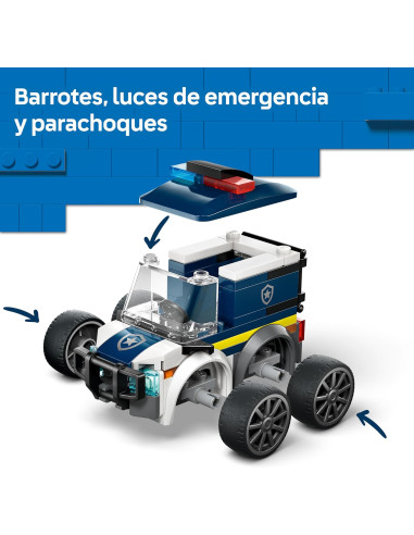 LEGO City Vehículos: Furgoneta de Policía de...