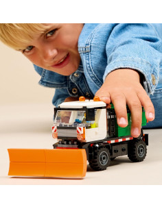 LEGO City Quitanieves - Kit de Maquetas de Camión de... 2