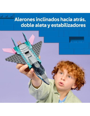 LEGO City Jet vs. Coche - Avión, Supercoche de...