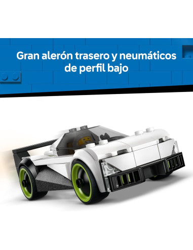 LEGO City Jet vs. Coche - Avión, Supercoche de...