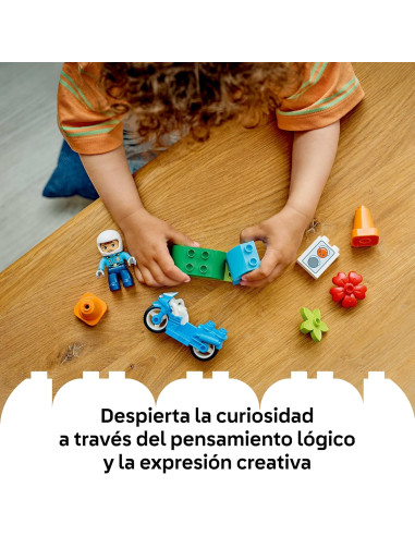 LEGO Duplo Moto de Policía Azul - Juego...
