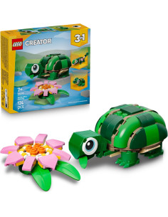 LEGO Creator 3en1 Tortuga Flor de Nenúfar - Figuras de...