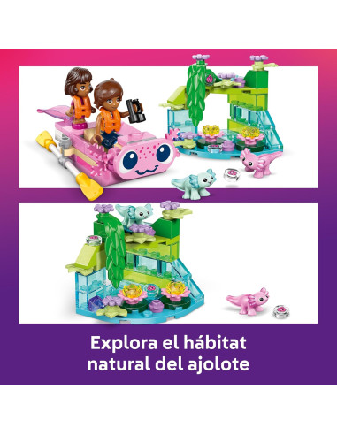 LEGO Friends Aventuras en el Barco-Ajolote - 2...
