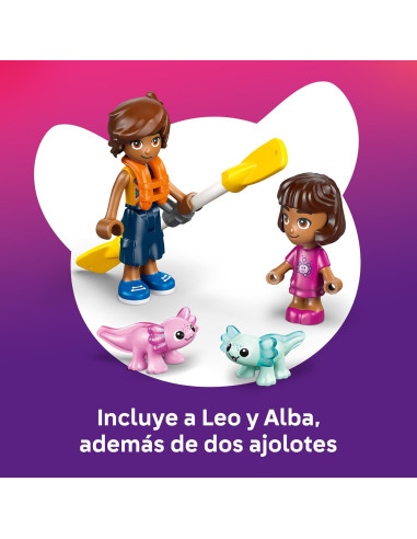 LEGO Friends Aventuras en el Barco-Ajolote - 2...