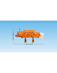 LEGO Minecraft El Zorro - Figura Articulada de Animal de... 2