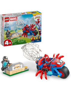 LEGO | Marvel Spidey en su Moto vs. Rino - Moto y 2...