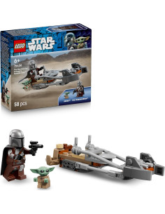LEGO Star Wars Moto Speeder del Mandaloriano y Grogu 