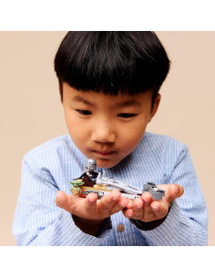 LEGO Star Wars Moto Speeder del Mandaloriano y Grogu  2