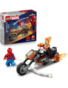 LEGO | Marvel Spider-Man vs. Moto del Motorista Fantasma...