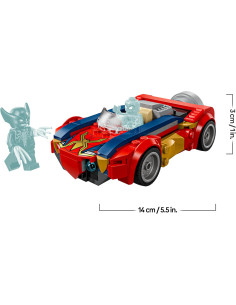 LEGO | Marvel Coche de Spider-Man vs. Lobezno Venomizado 2