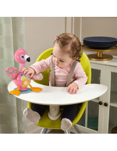 Baby Flamenco risueño Trona y sueño, Juguete para bebés... 2