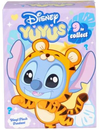 Disney YuYus Stitch, Caja Sorpresa, Colgante...