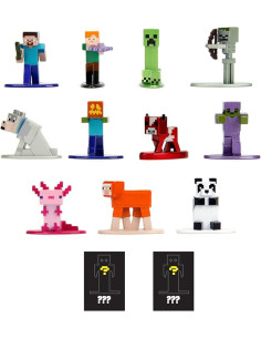 Minecraft Nano Metalfigs Mystery 4 cm – Figura Metálica... 2