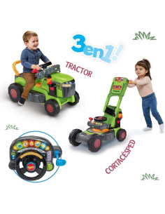 Baby Convertible 3 en 1 Tractor y Cortacésped Color... 2