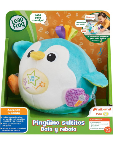 Pingüino saltitos Bota y rebota, Juguete para...