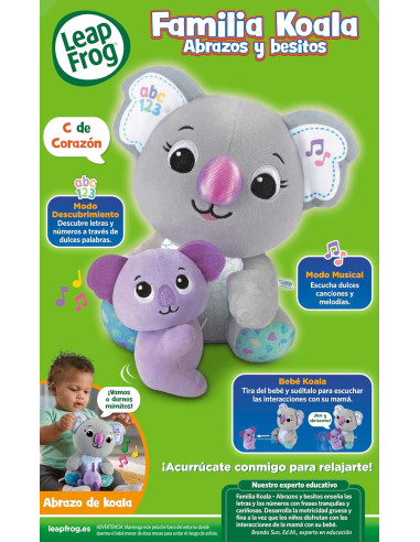 Familia Koala Abrazos y besitos, Juguete para...