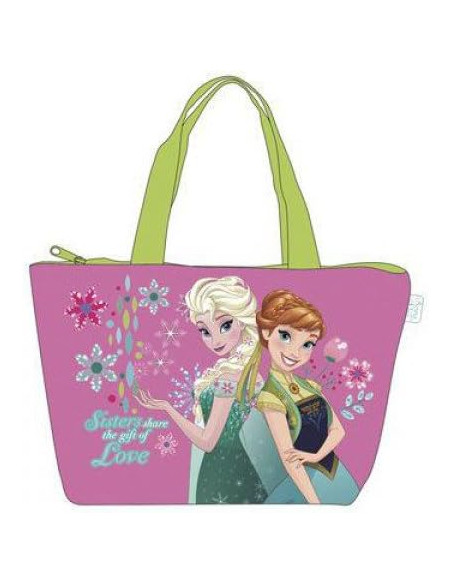 Bolsa playa con cremallera de Frozen