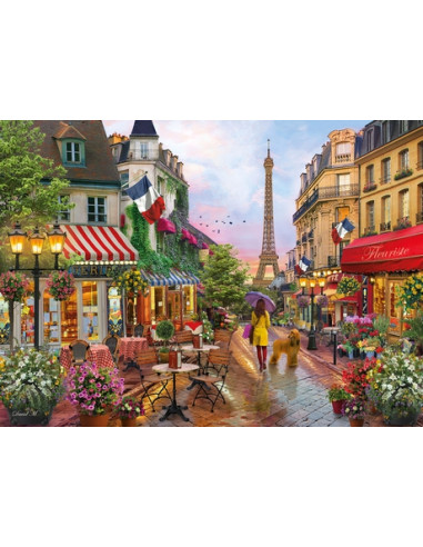 Flores en Paris - 1000 piezas - High Quality...