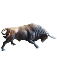 Deqube Toro Bravo Castaño Embistiendo