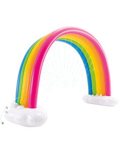 Arcoíris hinchable gigante INTEX, con pulverizador,...