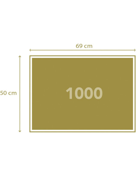 Puzzle Clementoni Las Damas Pintadas de 1000 Piezas