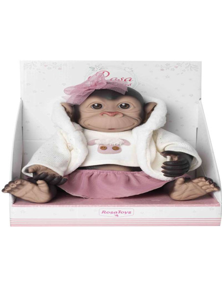 Mono Reborn con Capucha y Falda 35 cm