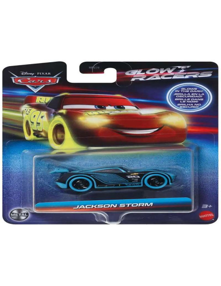 Disney Cars Jackson Storm Glow Racer Vehículo