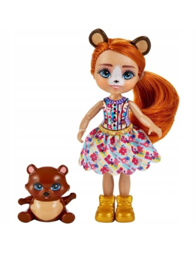 Enchantimals Figura Bexie Bear y Bidie