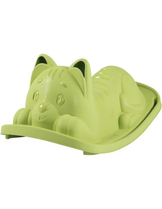 Life Balancín Gato Verde - Asiento Ergonómico, Orejas...