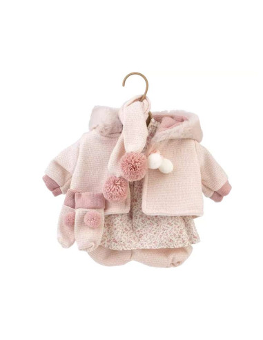 Conjunto Muñeca 42 cm Bufanda, Chaqueta Con...