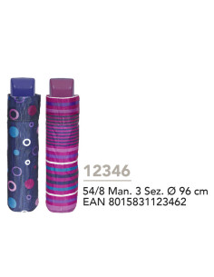 Paraguas Mini Plegable Fantasia Manual 54/8