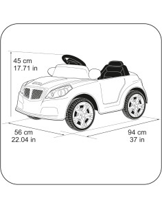 FEBER - Twinkle Car R/C, Coche Eléctrico con Radio... 2