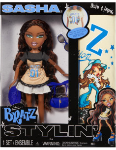 Bratz Stylin’ Sasha – Muñeca con estilo y camiseta...