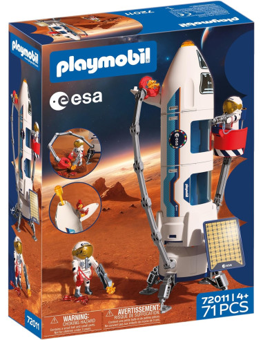 PLAYMOBIL Space Esa Cohete de investigación a...